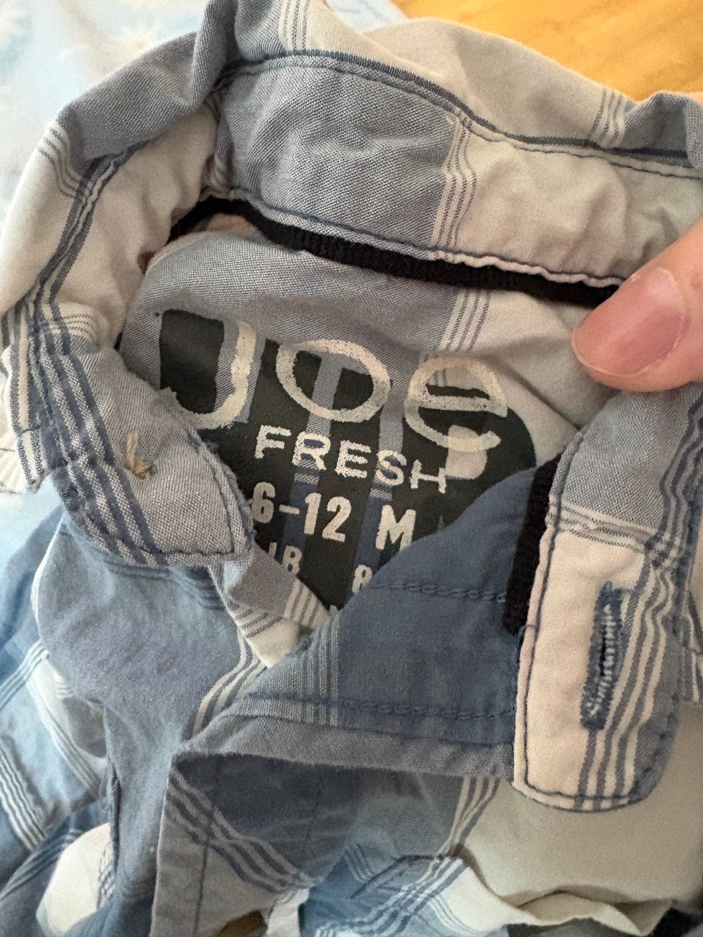 Chemise joe fresh 6-12 mois