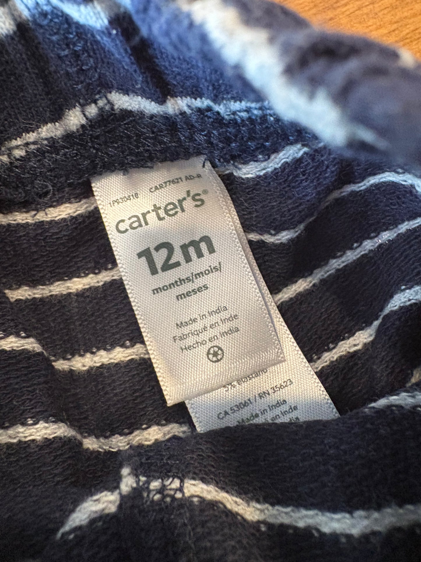 Pantalon carter's 12 mois (cmb)