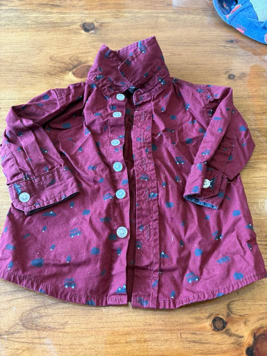 Chemise colimaçon 9 mois