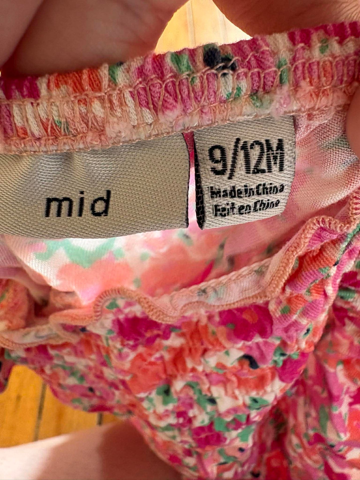 Robe mid 9-12 mois (cmb)