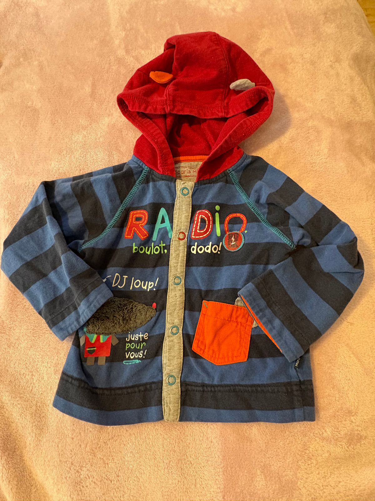 Gilet souris mini 12 mois