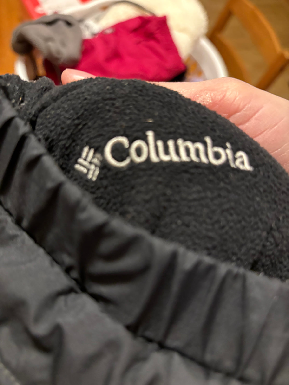 Pantalon doublé columbia réversible 6-12 mois
