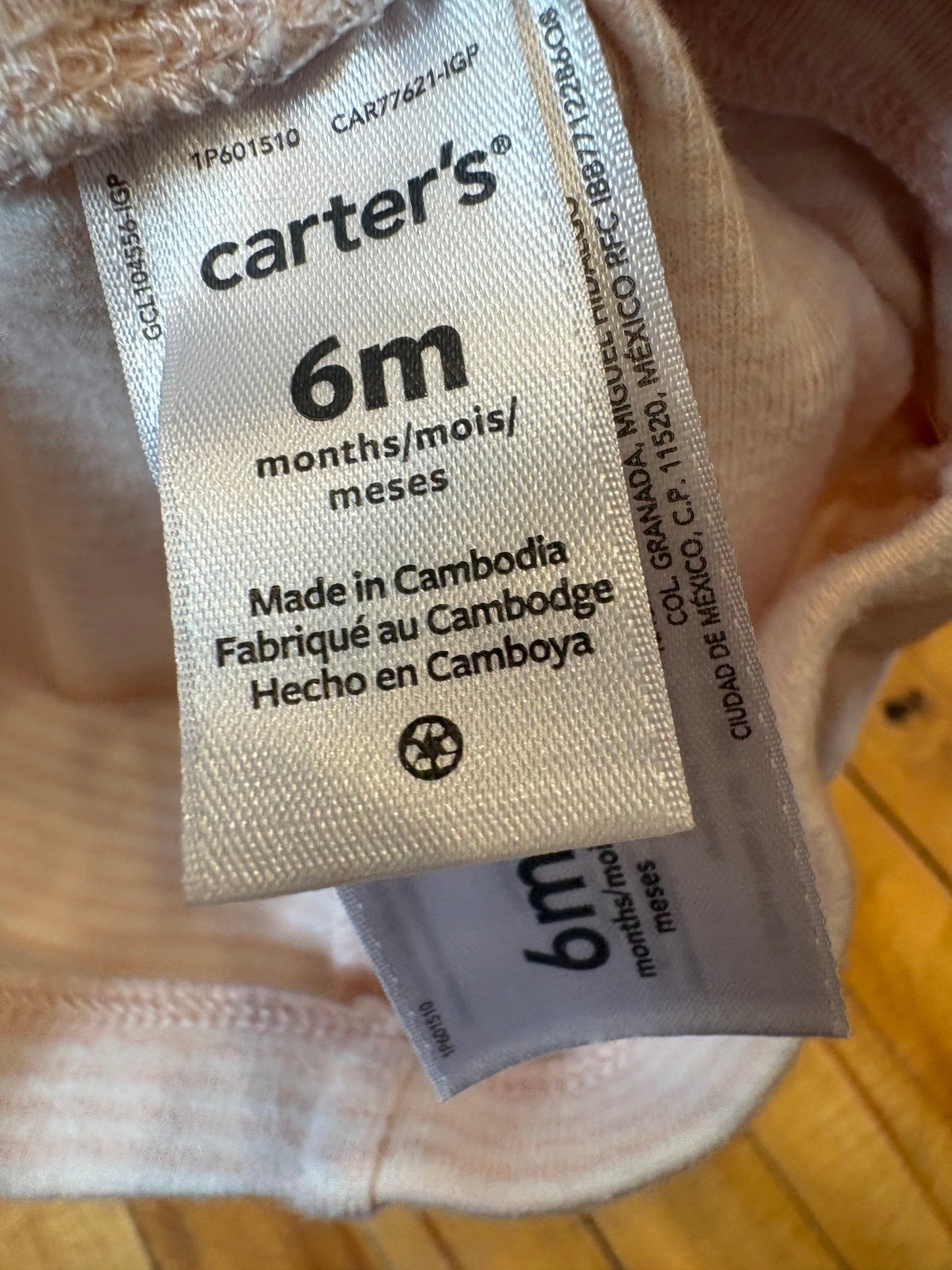Pantalon carter's 6 mois