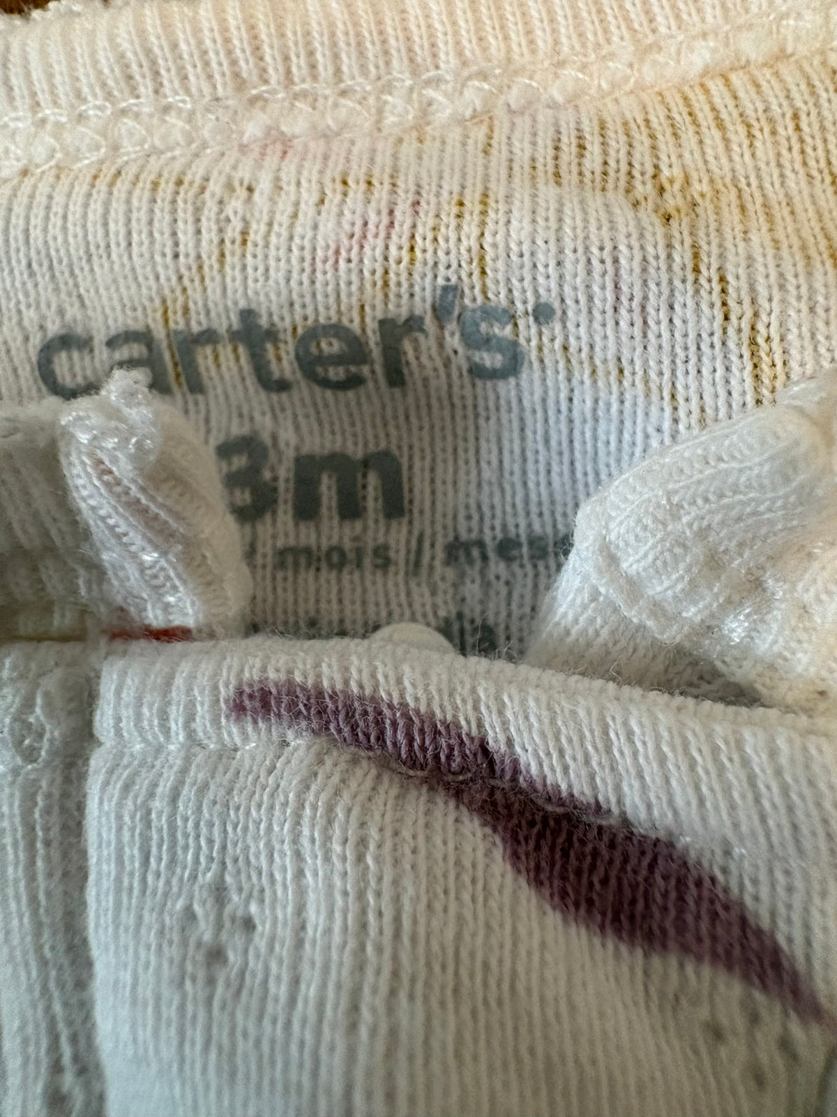 Pyjama carter's 3 mois (cmb)