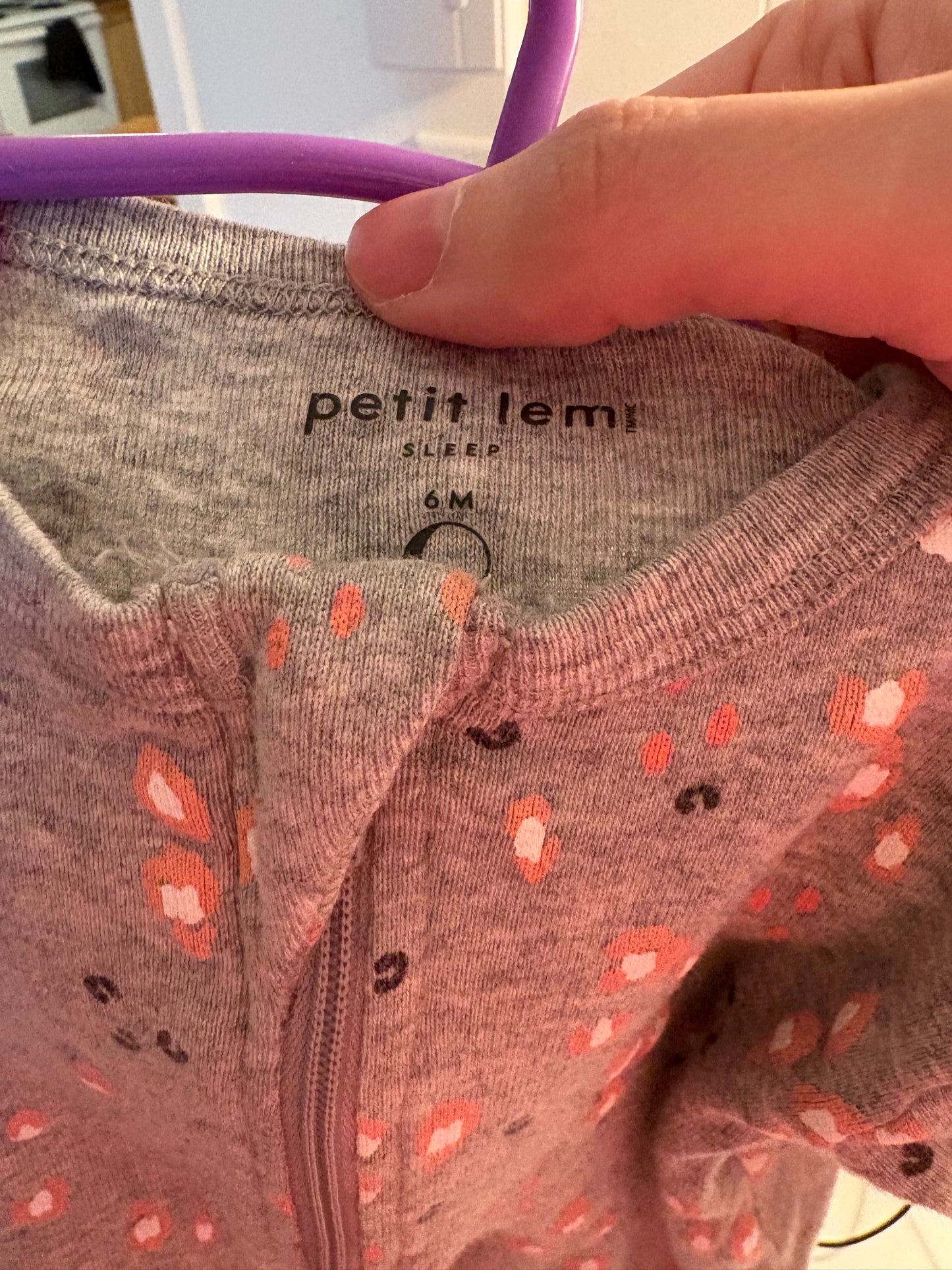 Pyjama petit lem 6 mois état neuf