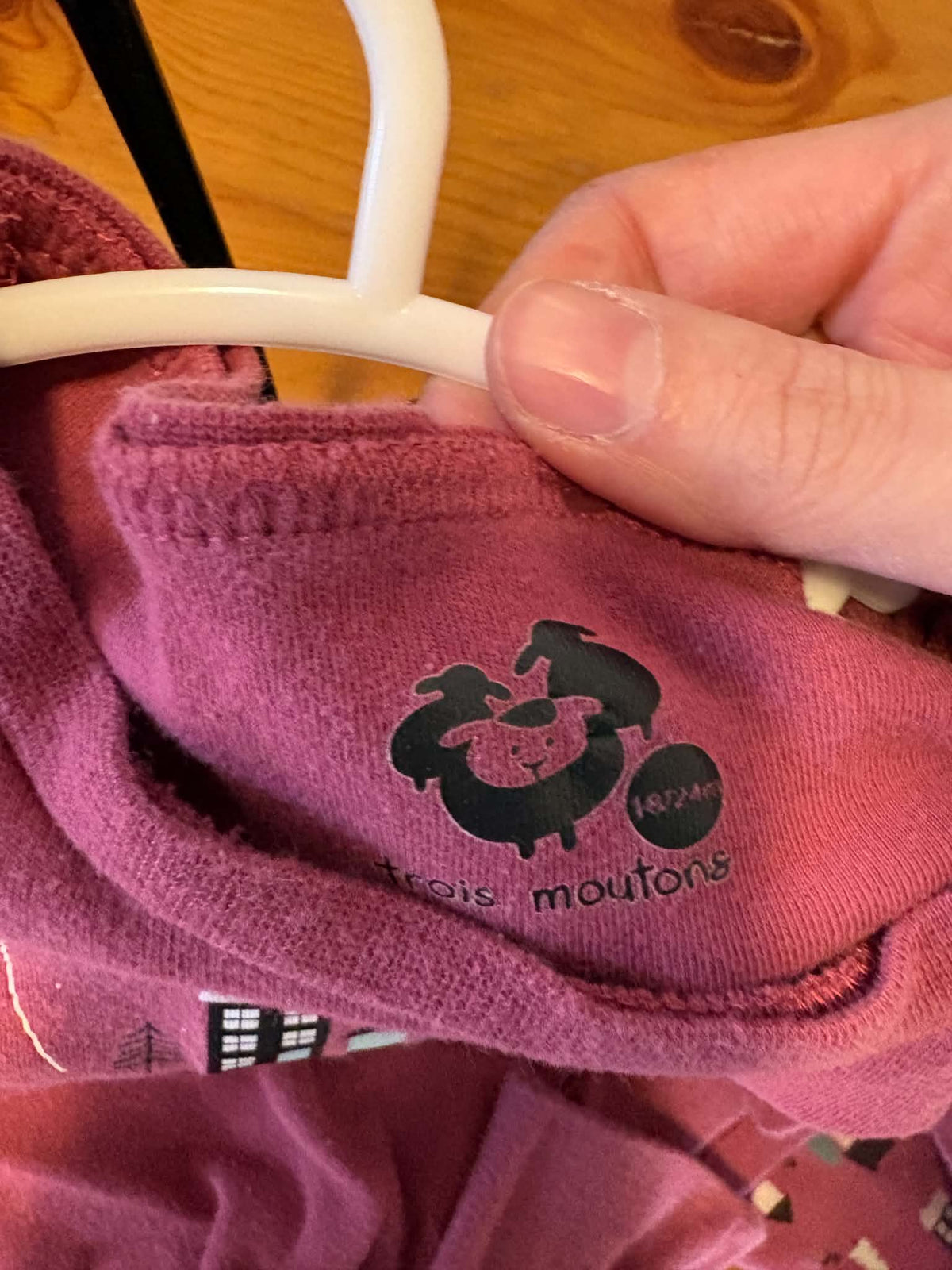 Pyjama trois moutons 18-24 mois