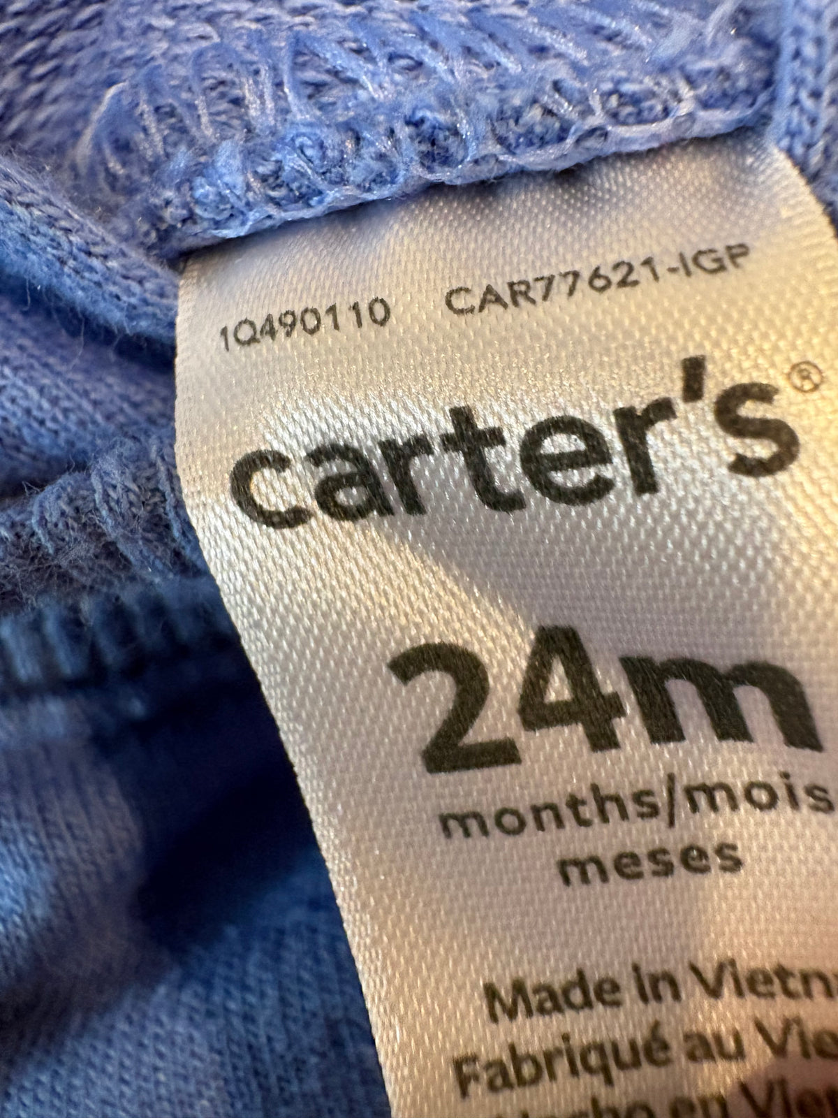 Barboteuse 24 mois (cmb)