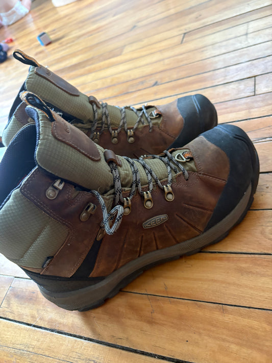 Botte cap d'acier keen grandeur 11,5 (cmb)