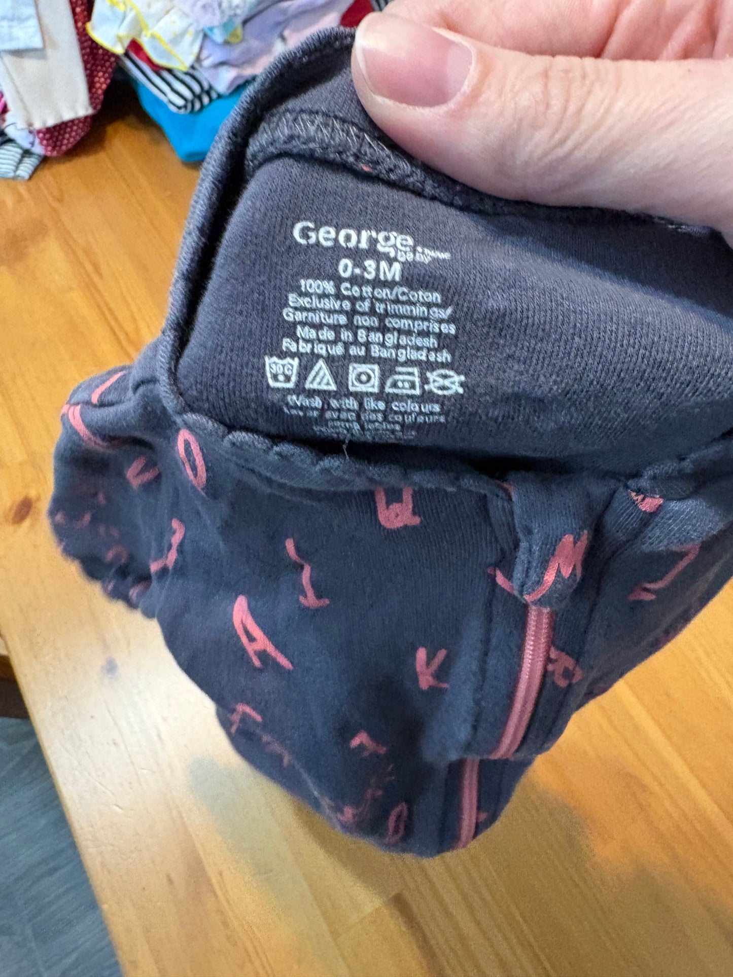 pyjama george 0-3 mois