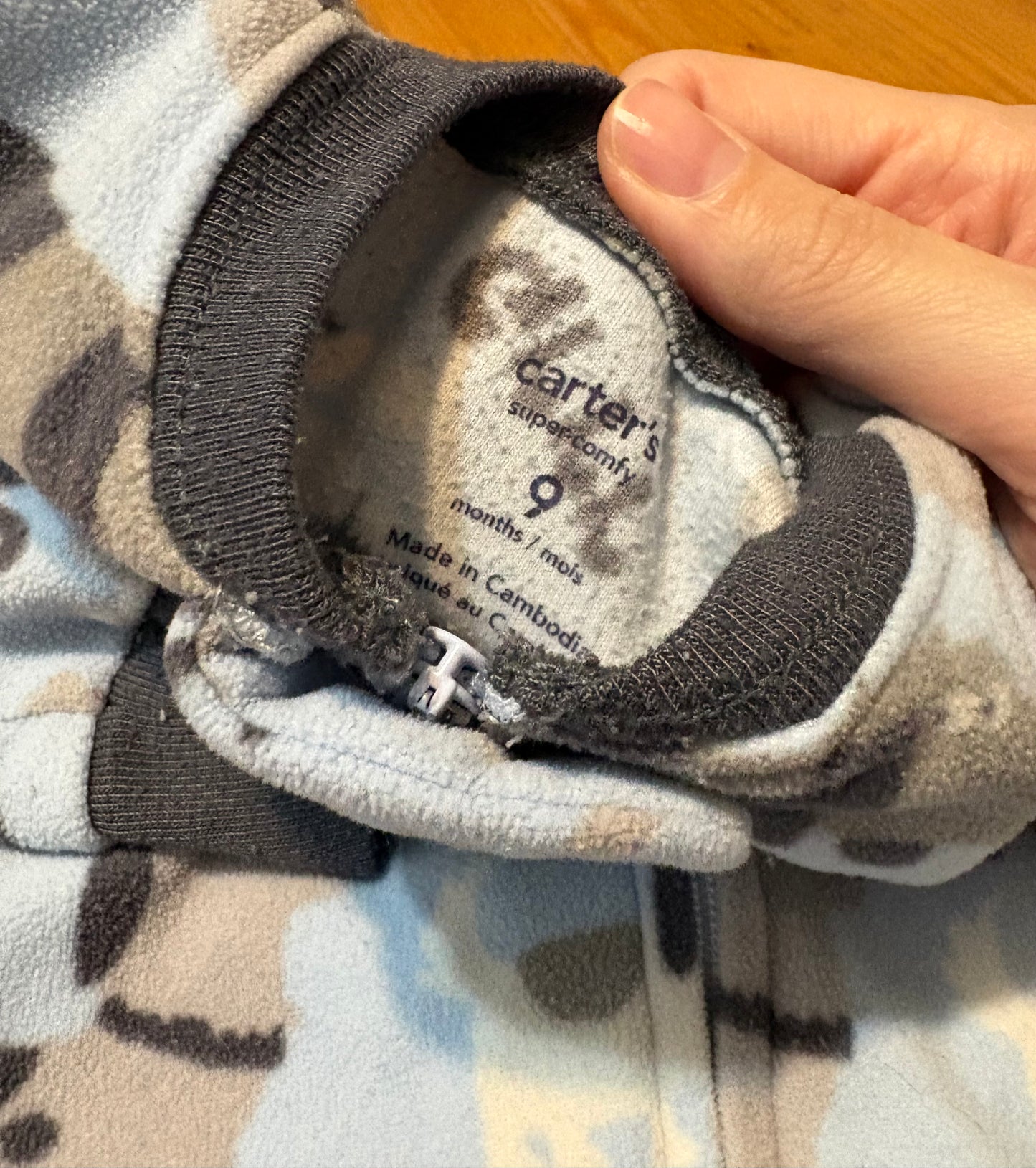 Pyjama carter’s 9 mois