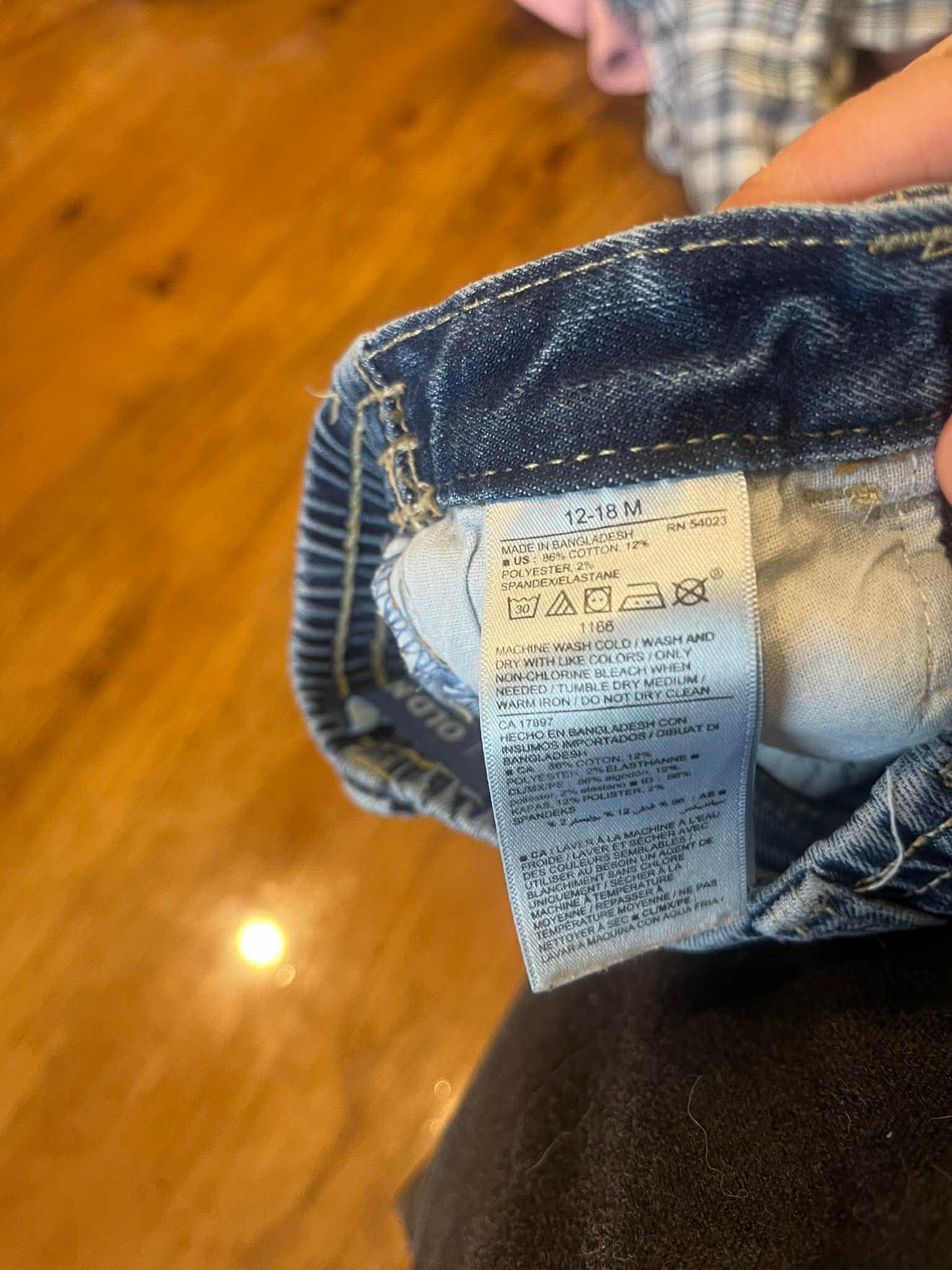 Jeans old navy 12-18mois