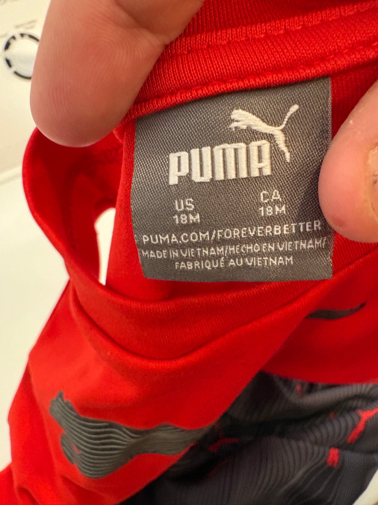 Ensemble puma 18 mois *parfaitement imparfait*