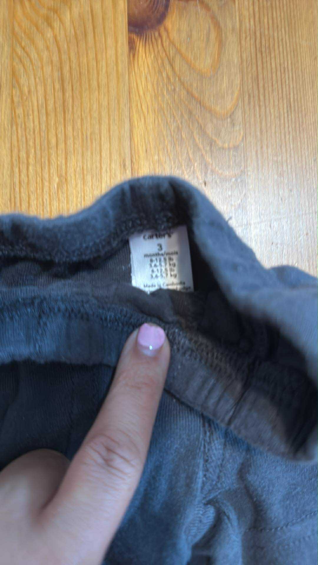 Short 3 mois carter’s gris