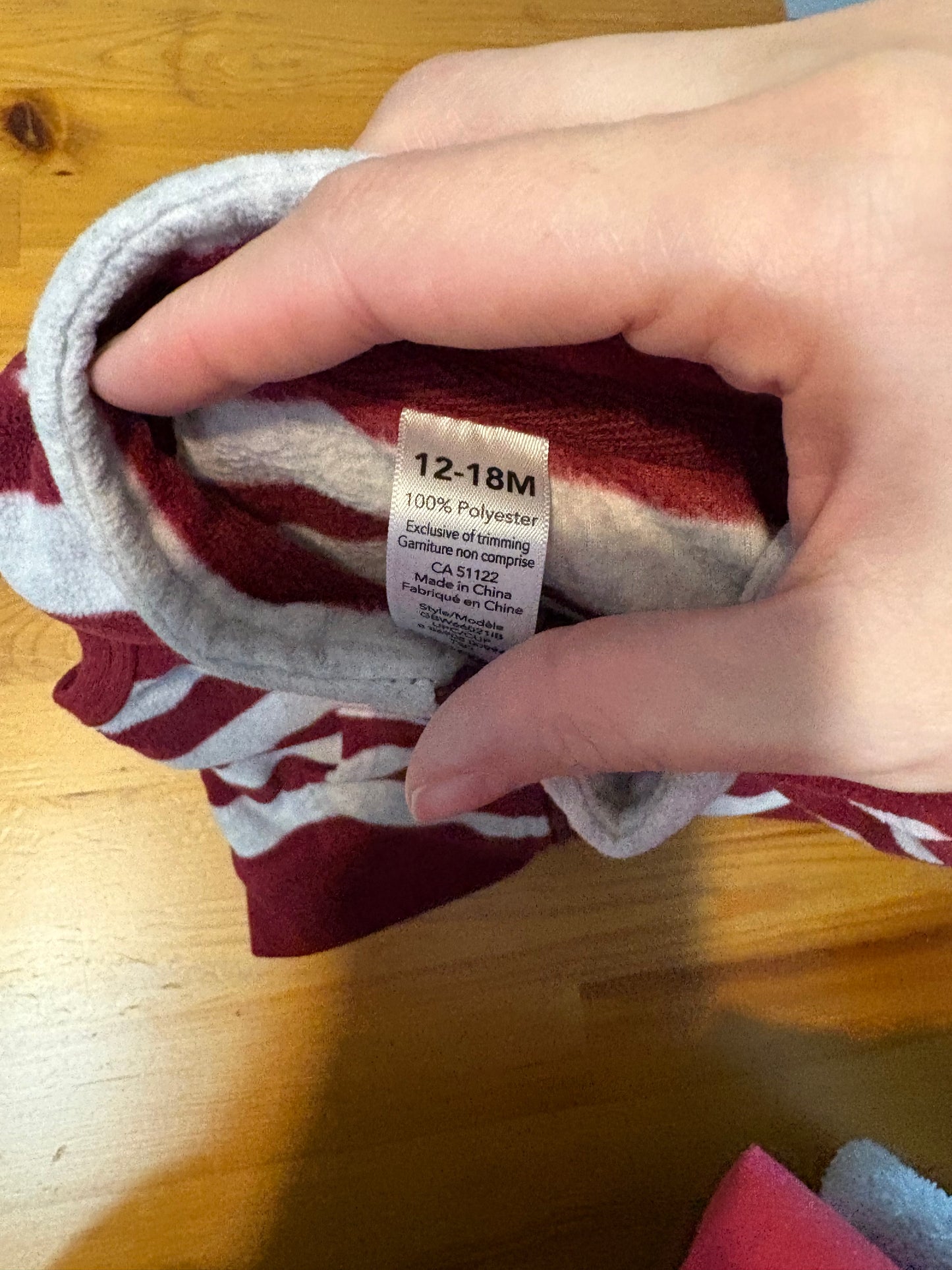 Veste sans manche 12-18 mois