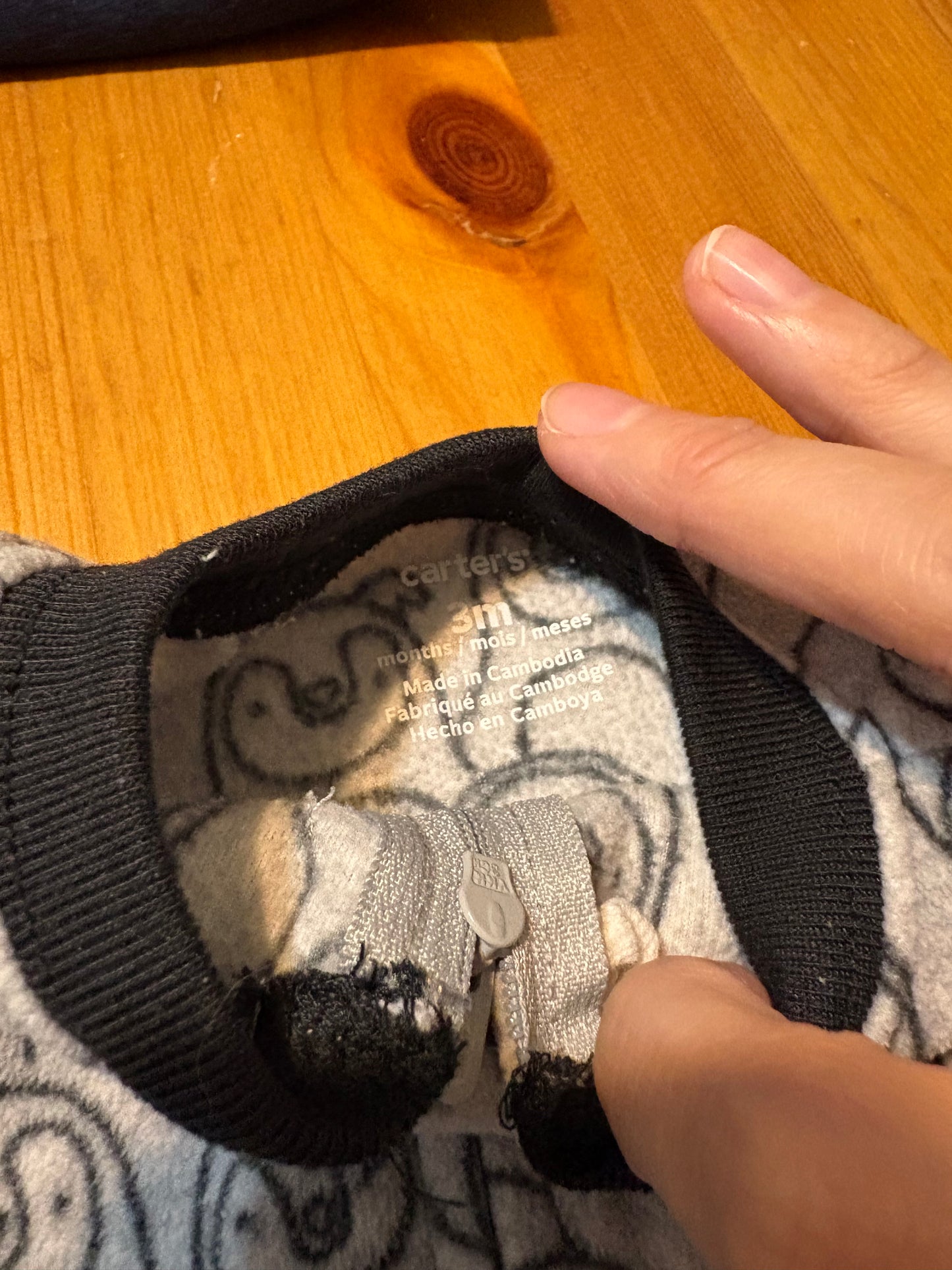 Pyjama carter’s 3 mois