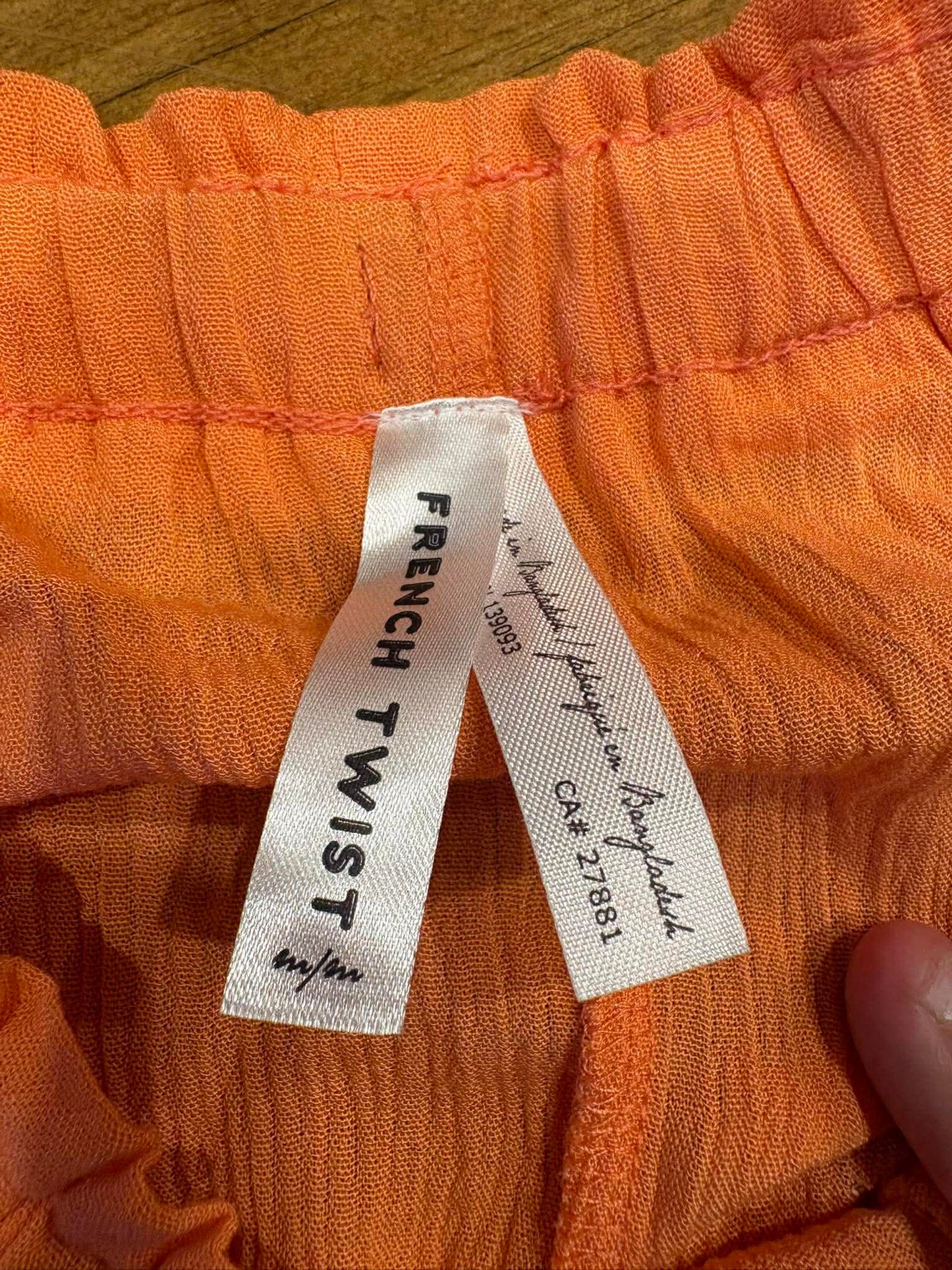 Short french twist medium neuf avec étiquette