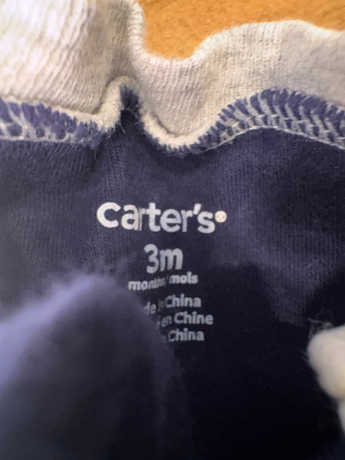 Pyjama carter's 3 mois (cmb)