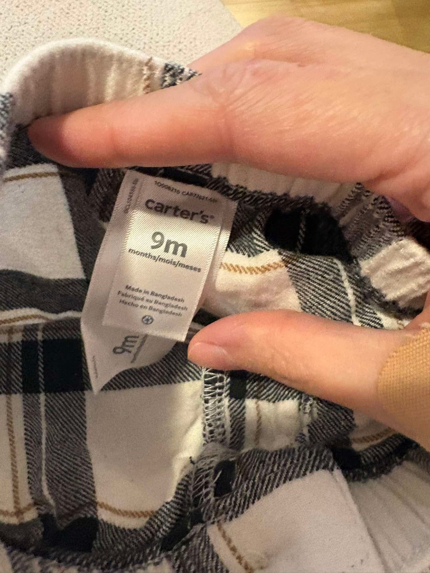 Short carter's 9 mois