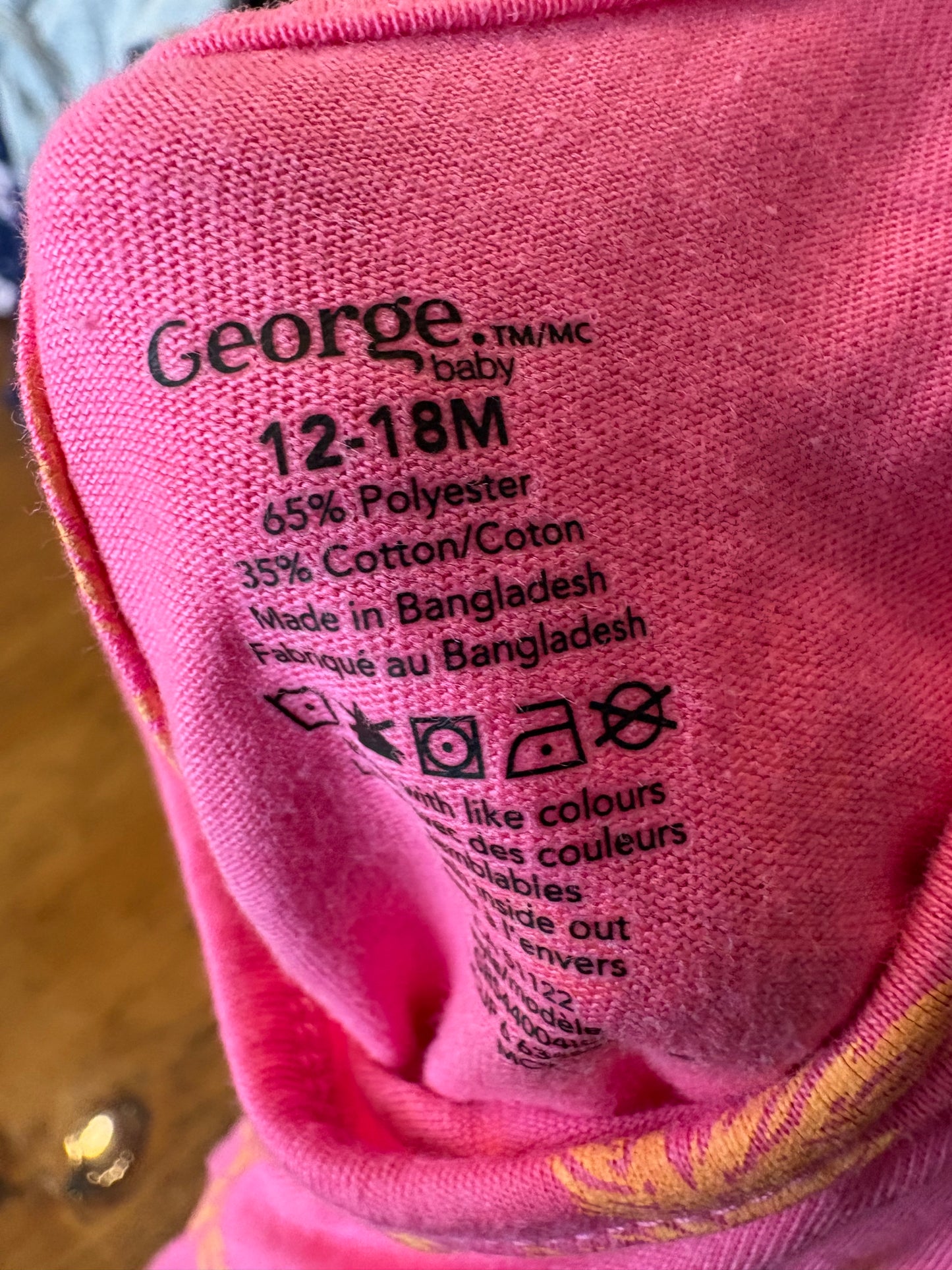 Robe George 12-18 mois