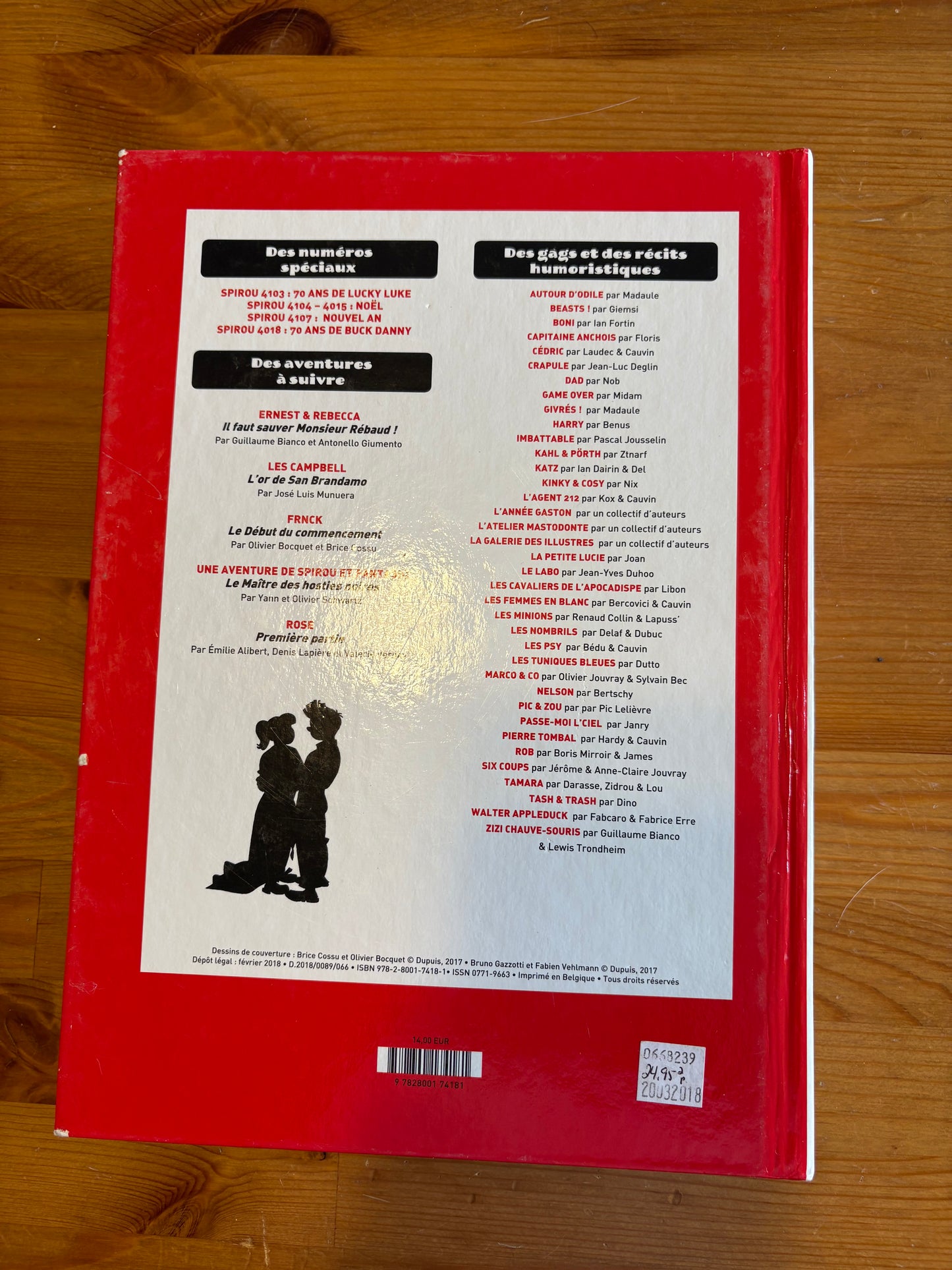 Receuil de BD spirou