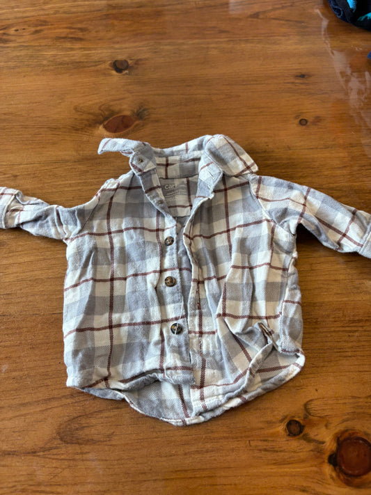 Chemise douce carter's nouveau née