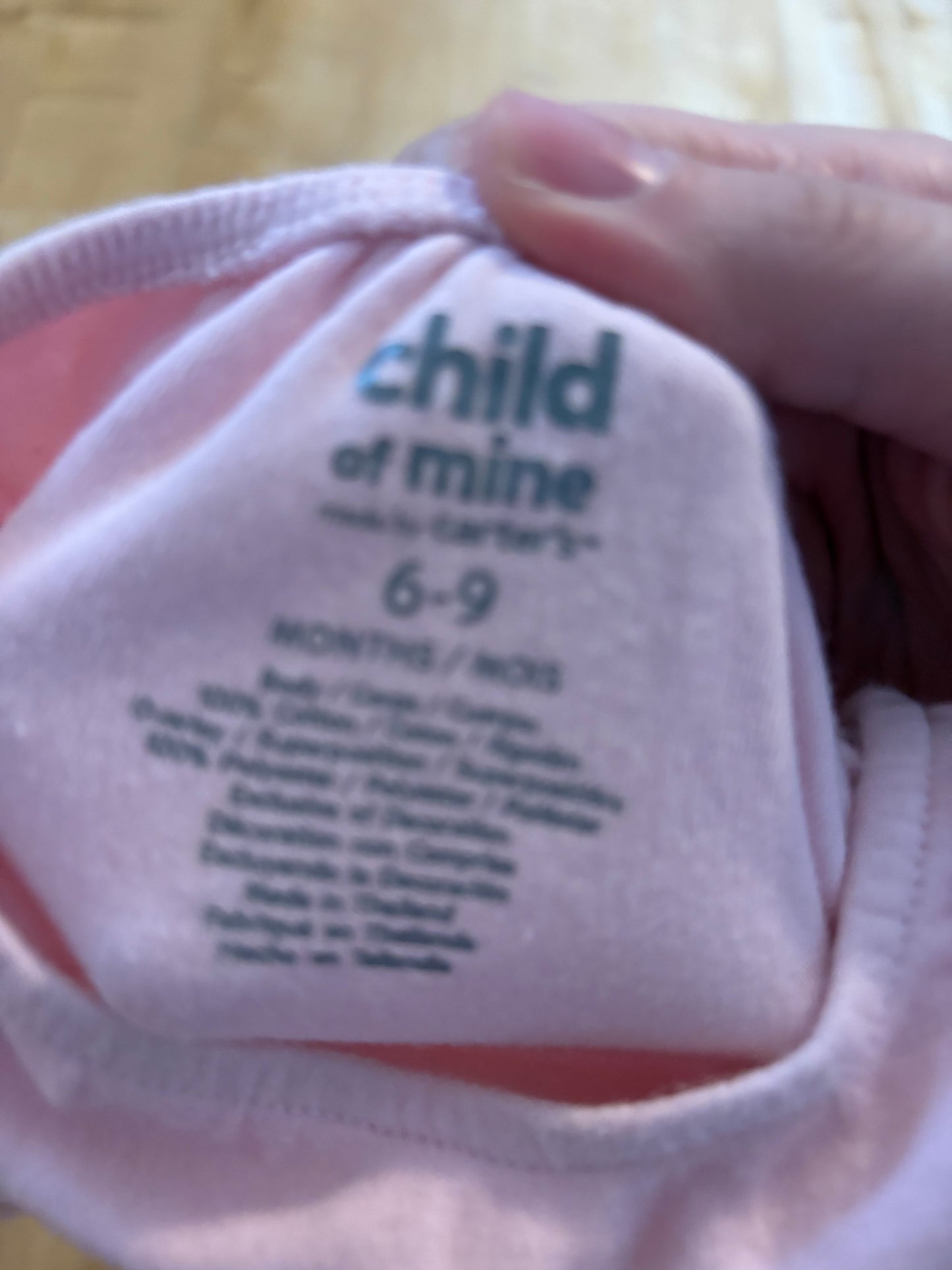 Robe child of mine 6-9 mois