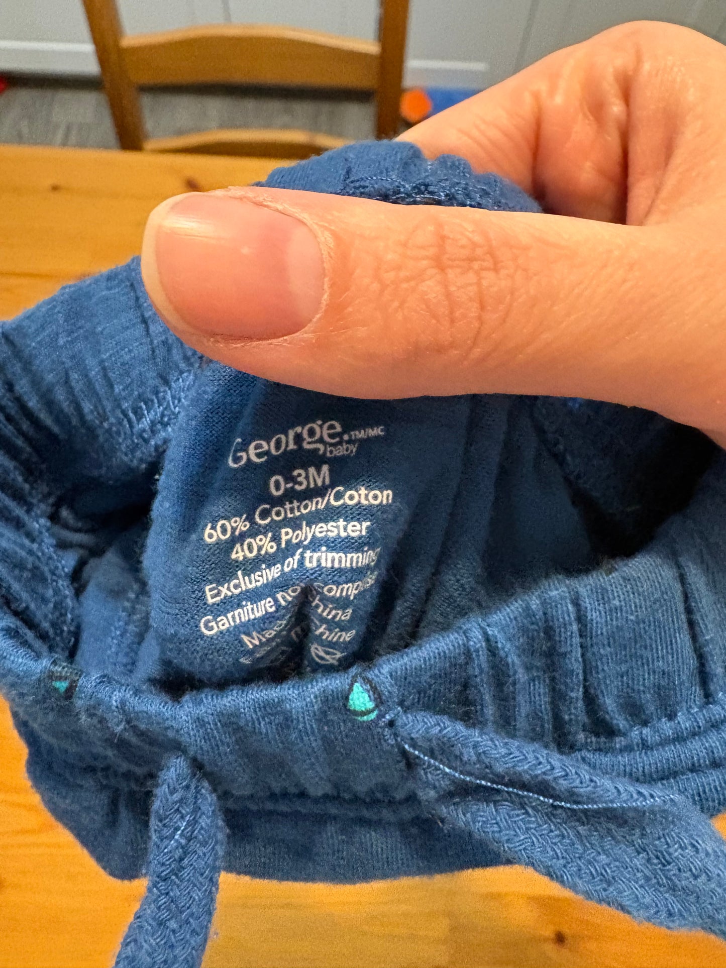 Short 0-3 mois george Rabais estival 20% applicable automatiquement au panier