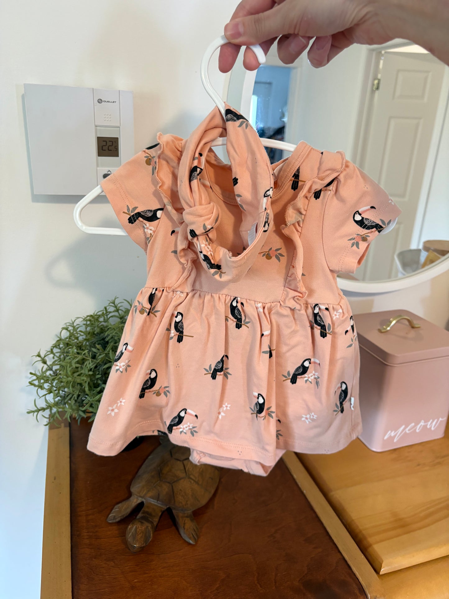 Ensemble petit lem barboteuse bandeau