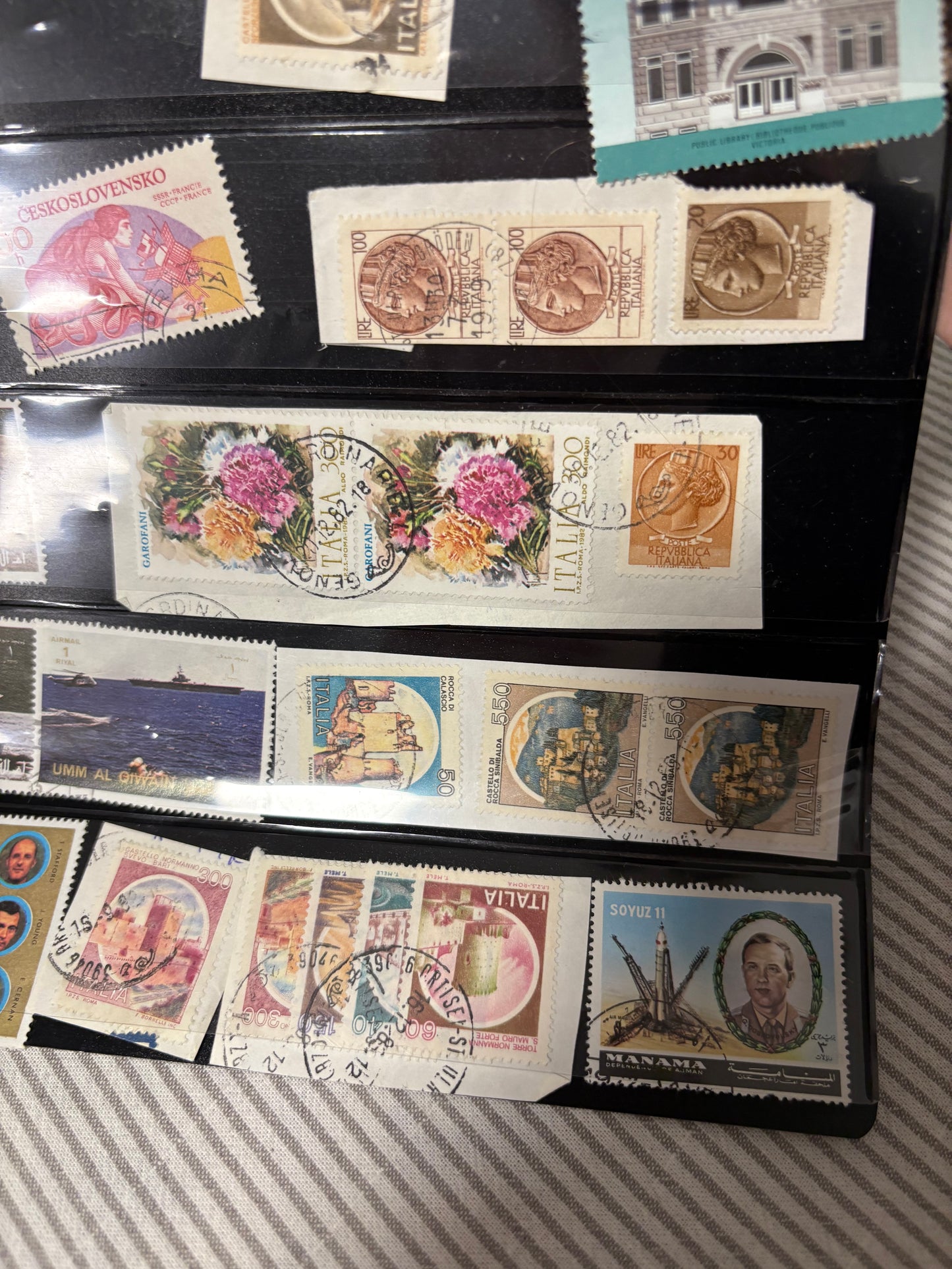 Collection de timbre valeur de 1000$ et plus