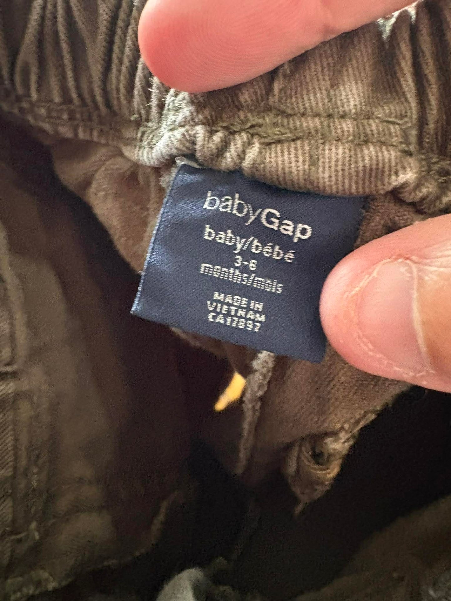 Pantalon baby gap 3-6 mois