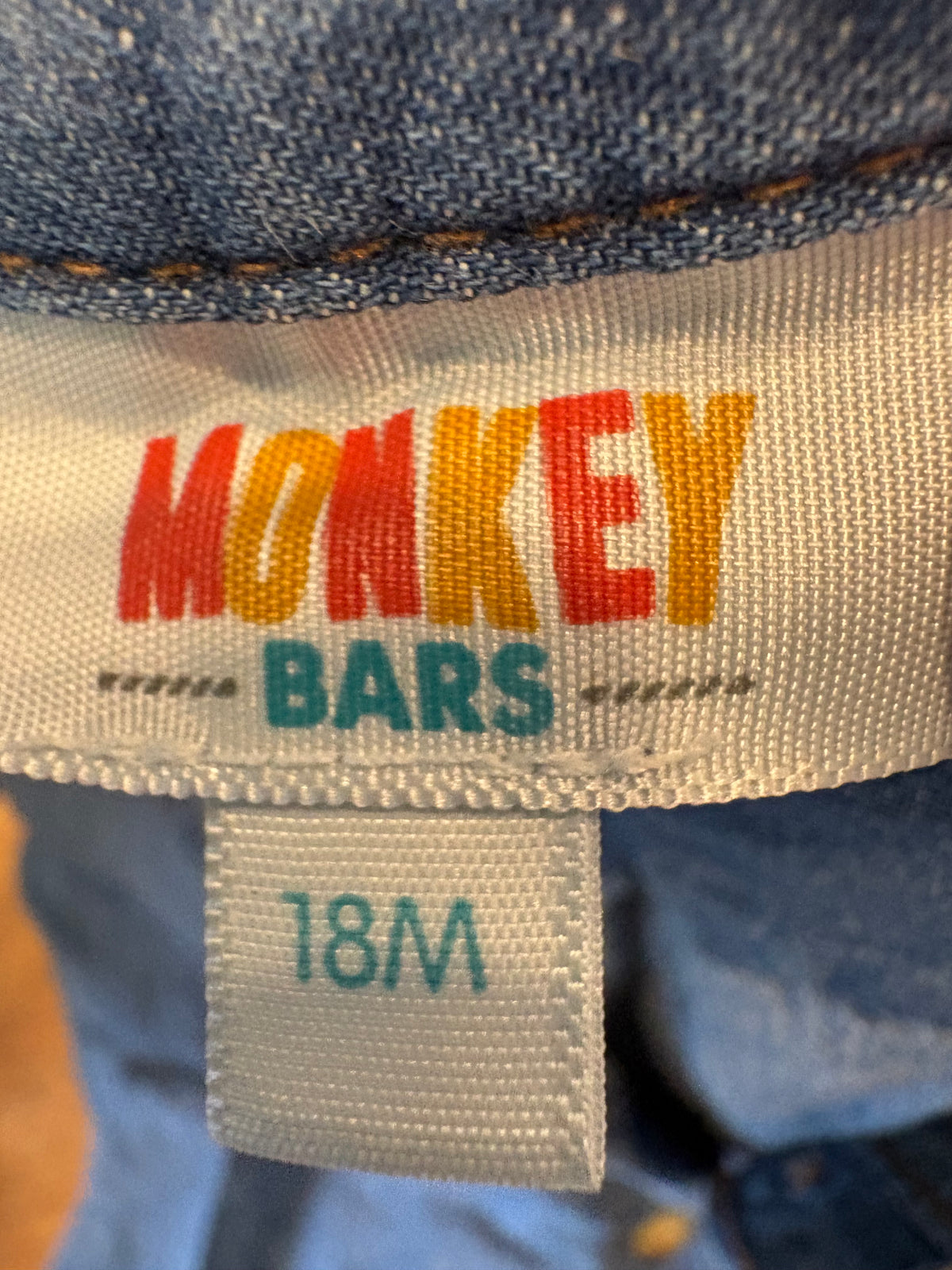 Chemise monkey bars 18 mois (cmb)