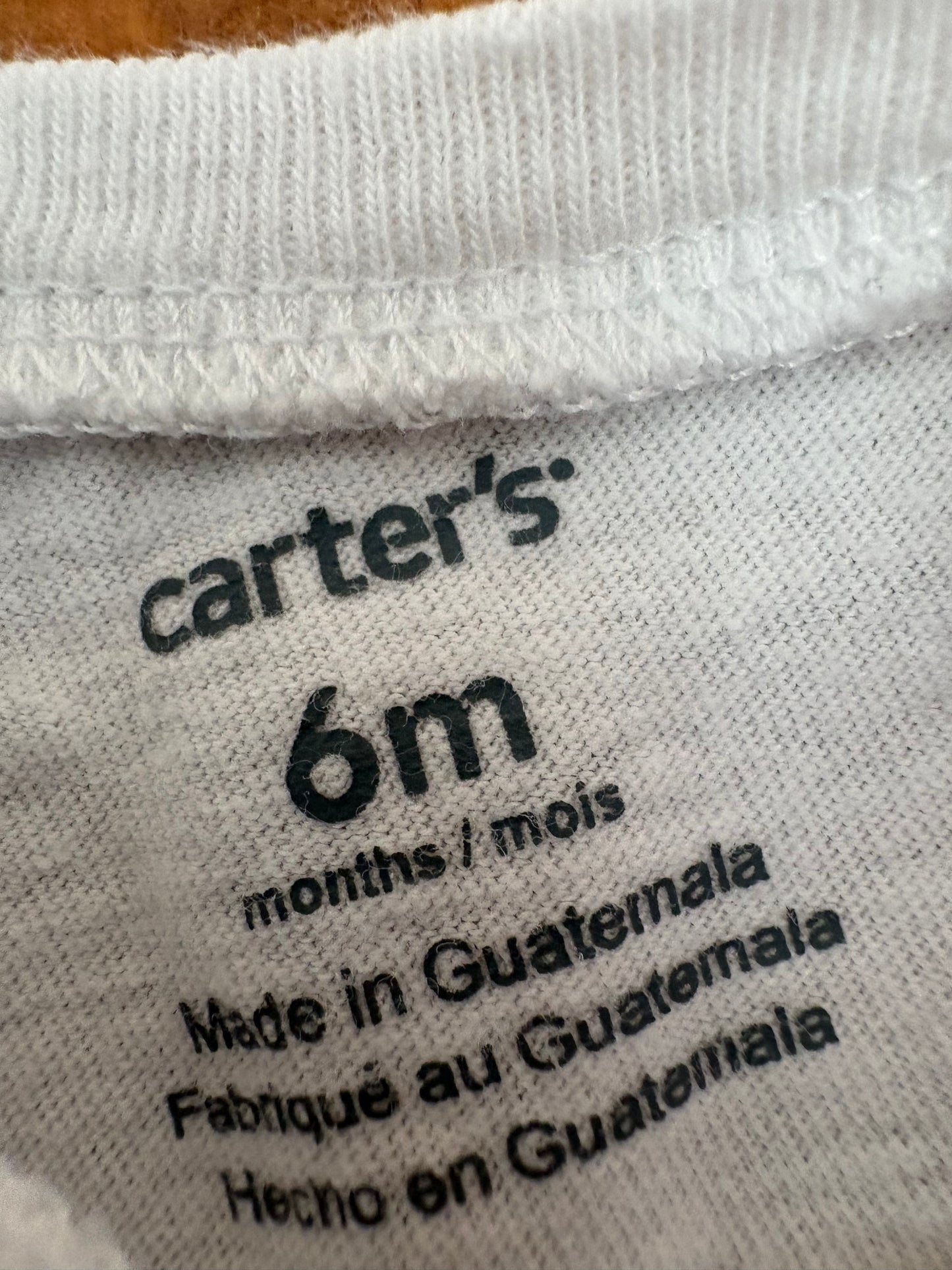 Chandail carter's 6 mois (cmb)