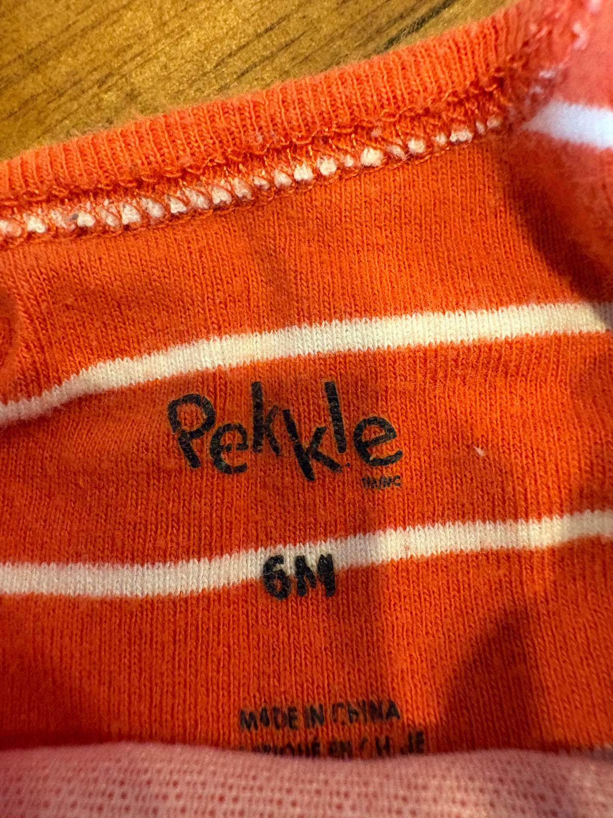 Cache couche Pekkle 6 mois (cmb)
