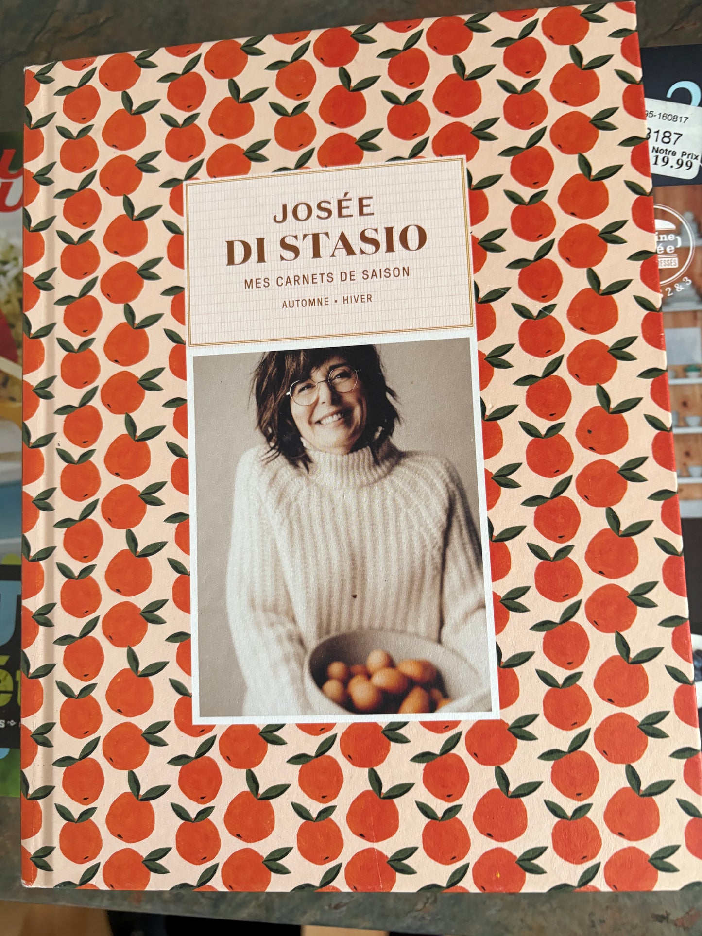 Livre recette josée distasio valeur 30$