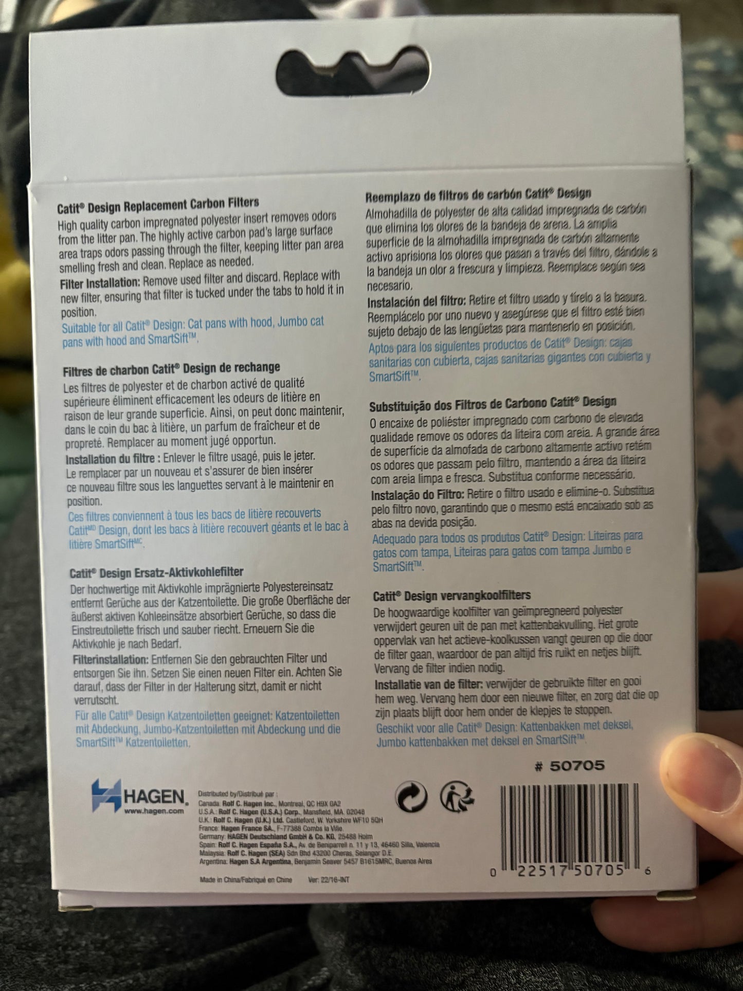 Filtre cat it pour litière