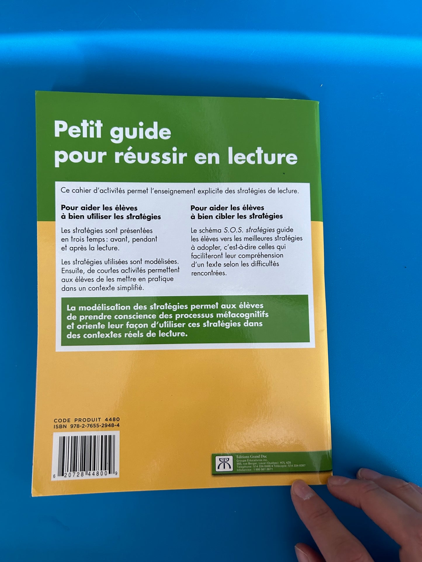 Livre petit guide pour réussir la lecture neuf *