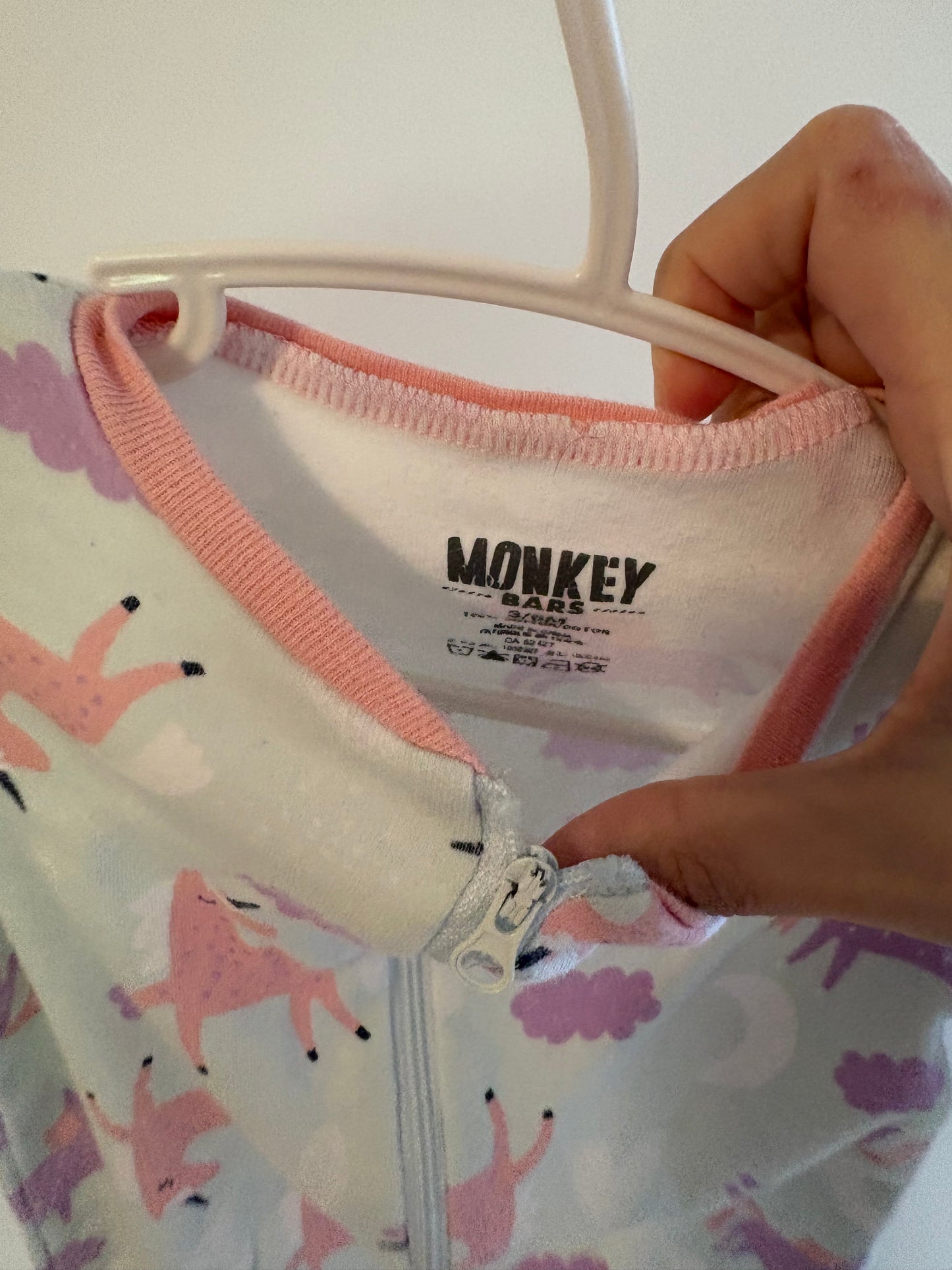 Pyjama monkey bar 3-6 mois