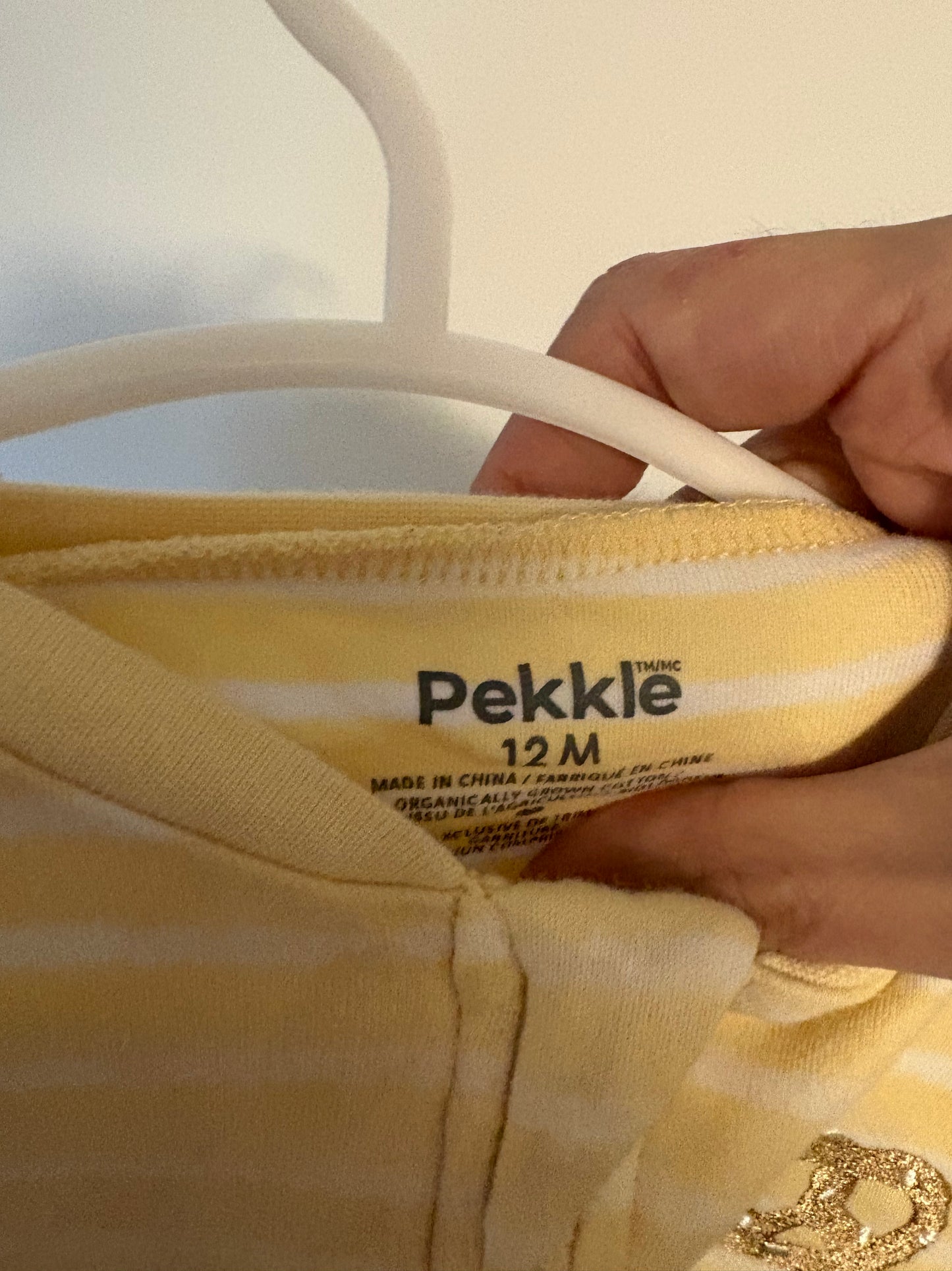 Pyjama pekkle 12 mois
