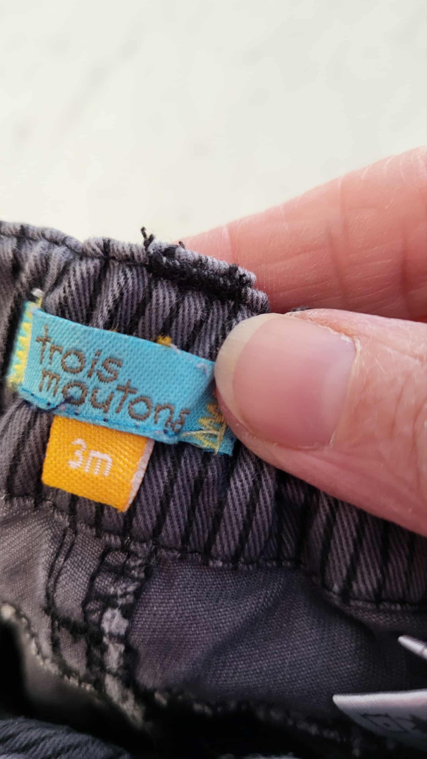 Pantalon trois moutons 3 mois