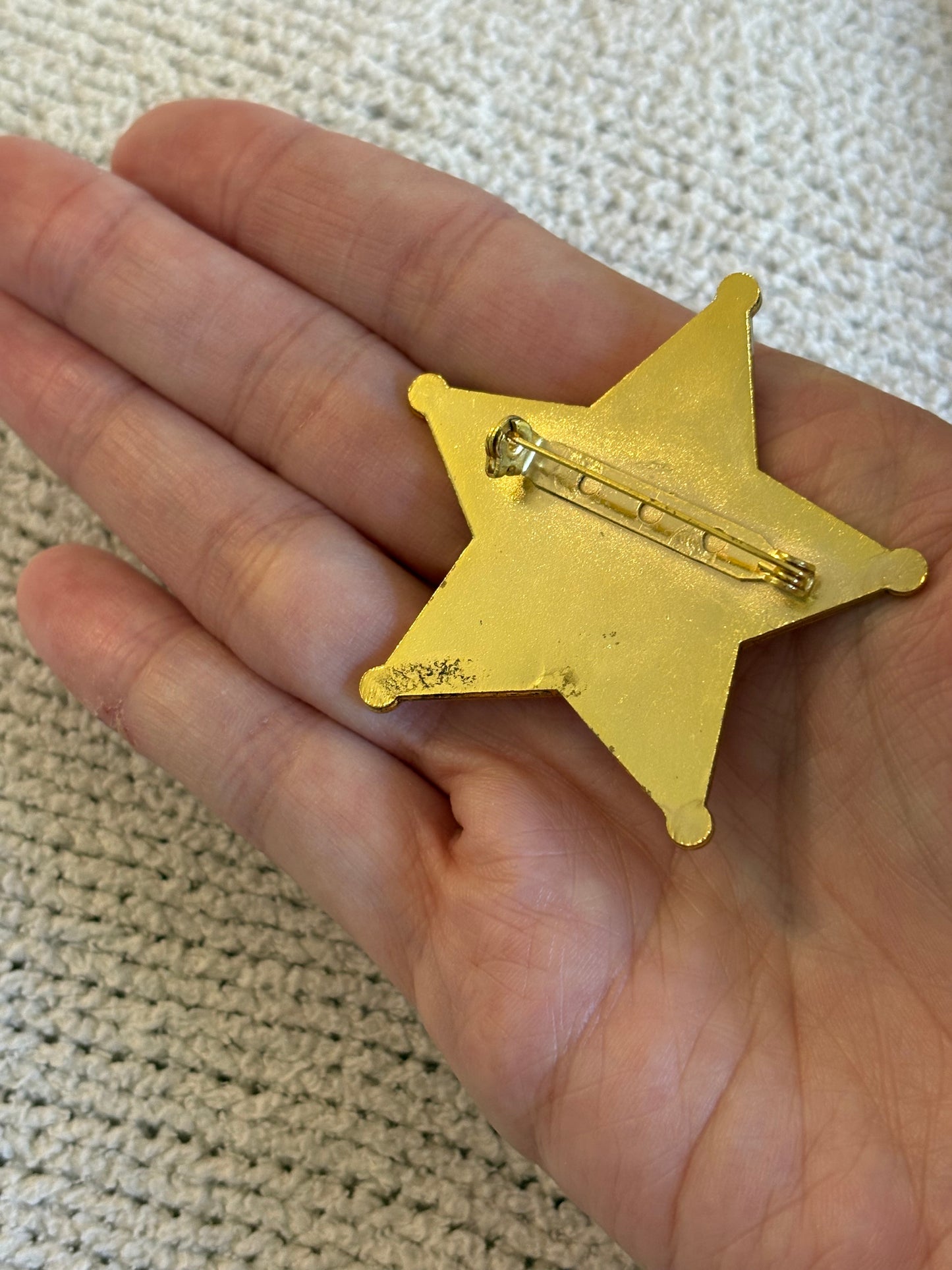 Étoile de sherif pour costume