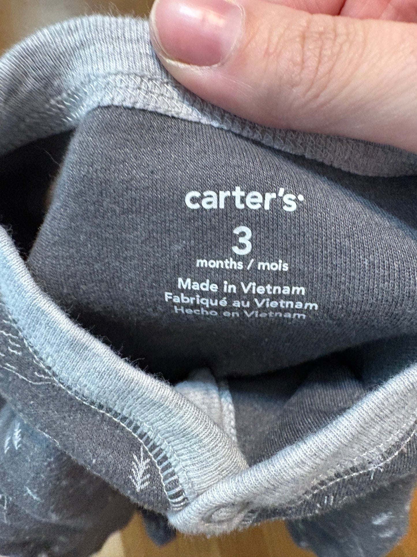 Pyjama carter’s 3 mois