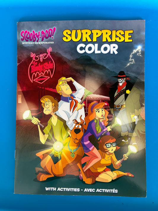 Livre dessin scooby-doo neuf *