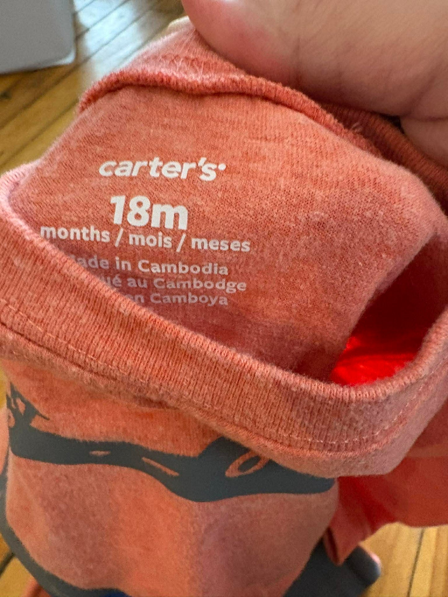 Gilet carter’s 18 mois(cmb)