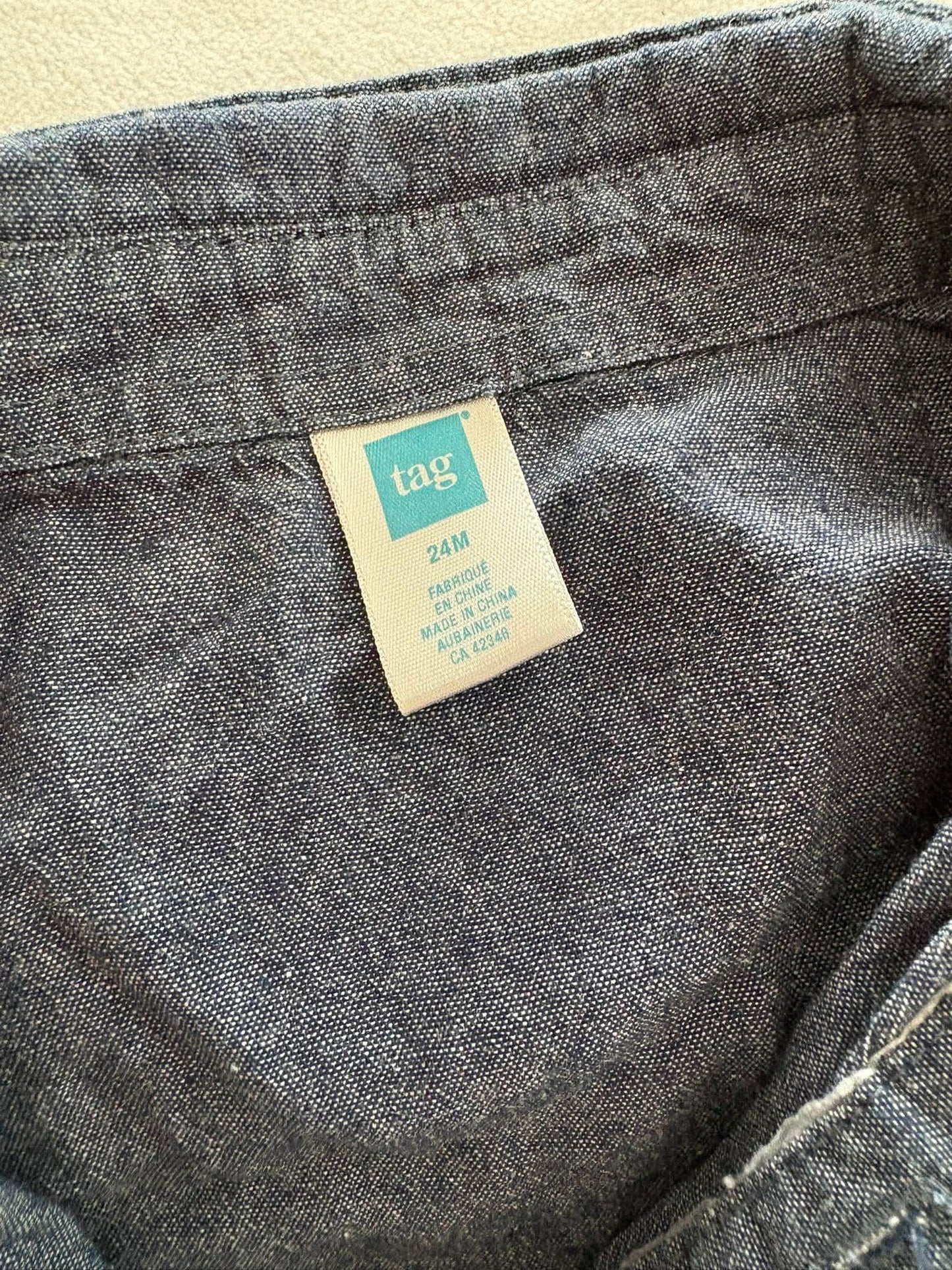 Chemise tag 24 mois