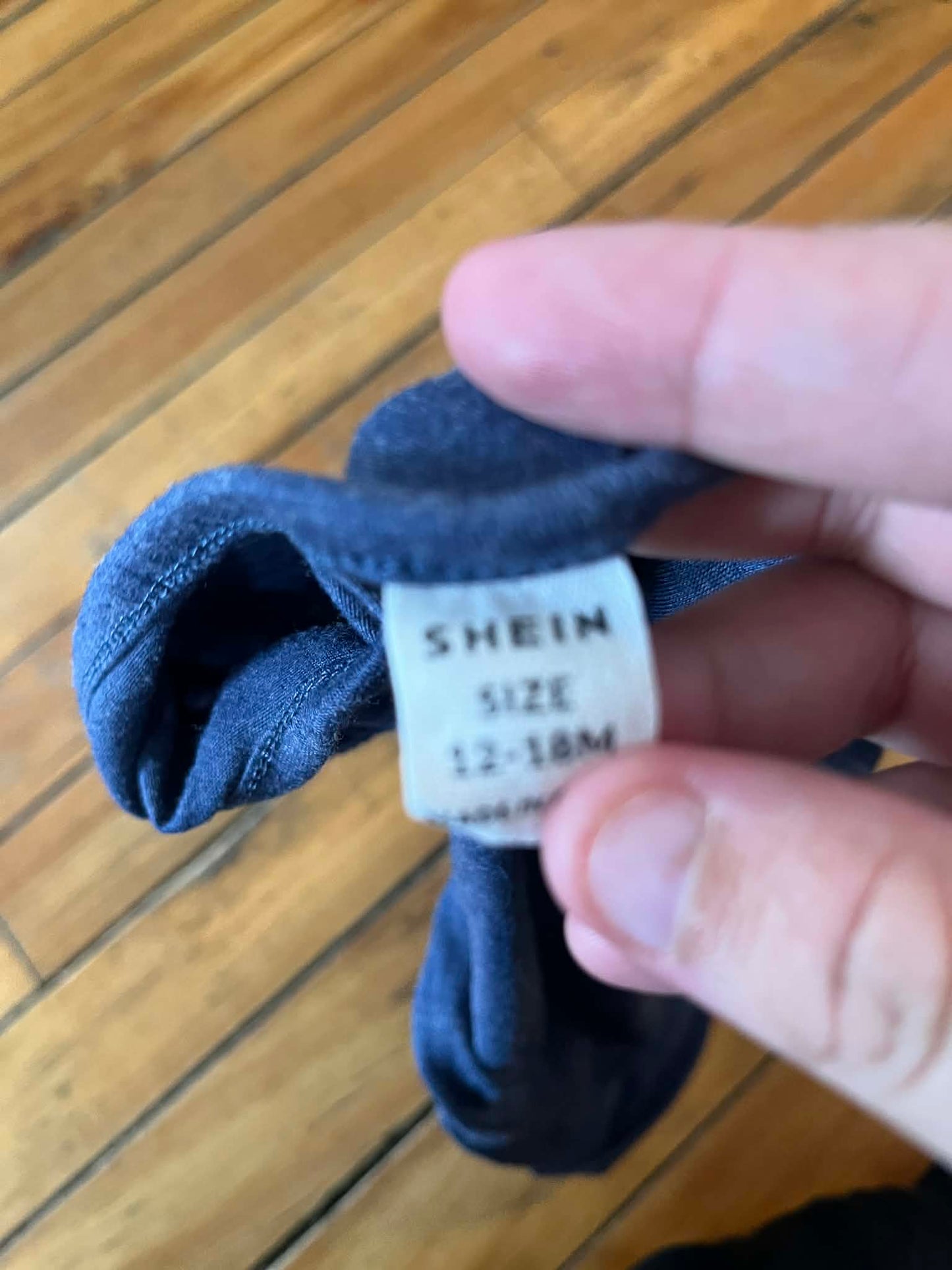 t-shirt shein 12-18 mois