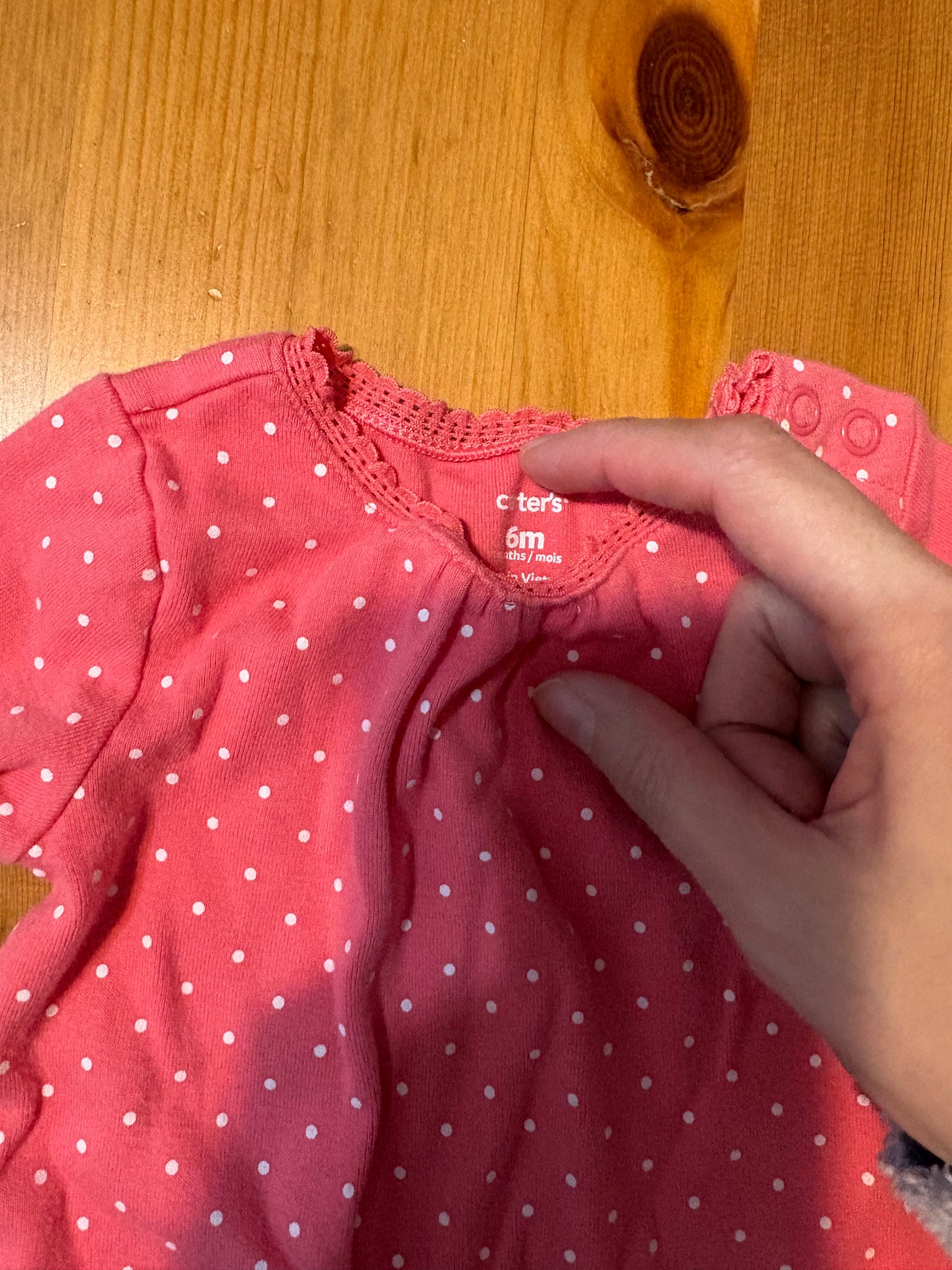 Gilet carter’s 6 mois