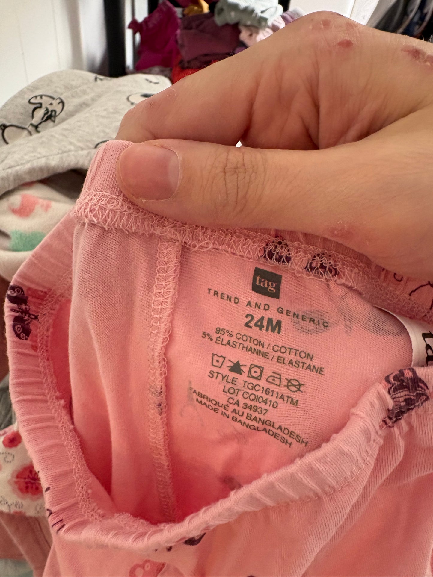 Legging tag 24 mois