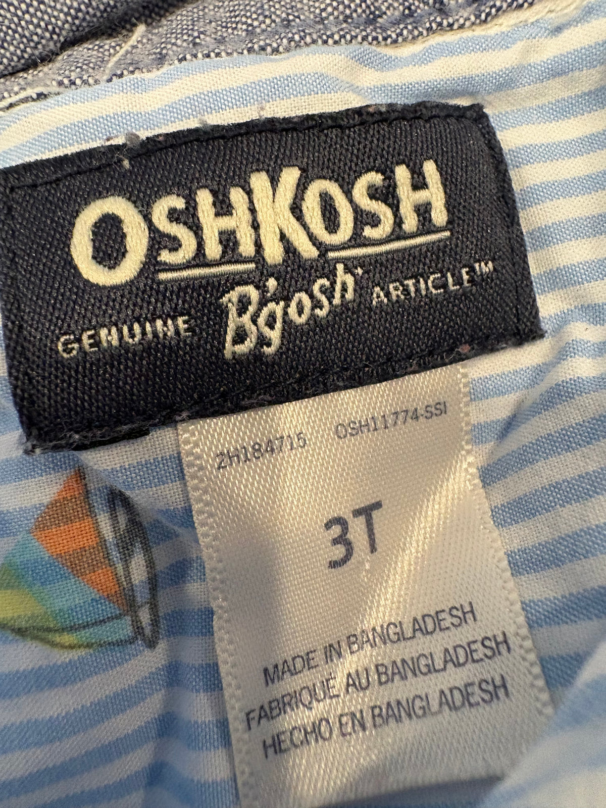 Chemise Oshkosh 3T (cmb)
