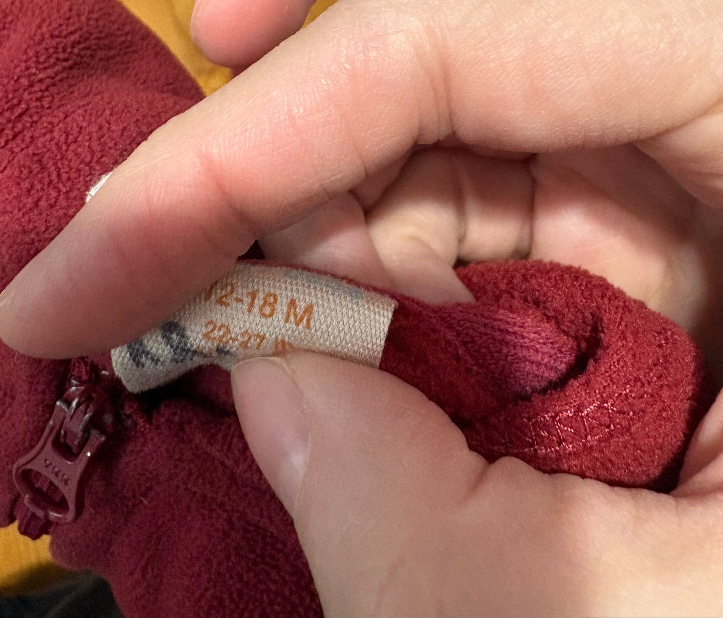 Veste joe fresh 12-18 mois