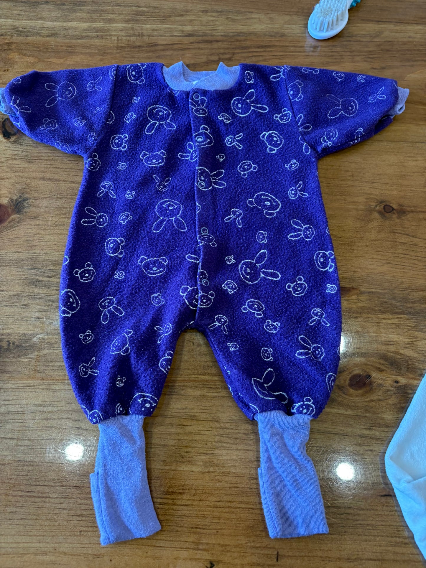 Pyjama vintage 6 mois environs (cmb)